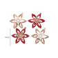 Hanging Star Ornament – Glitter, 10cm