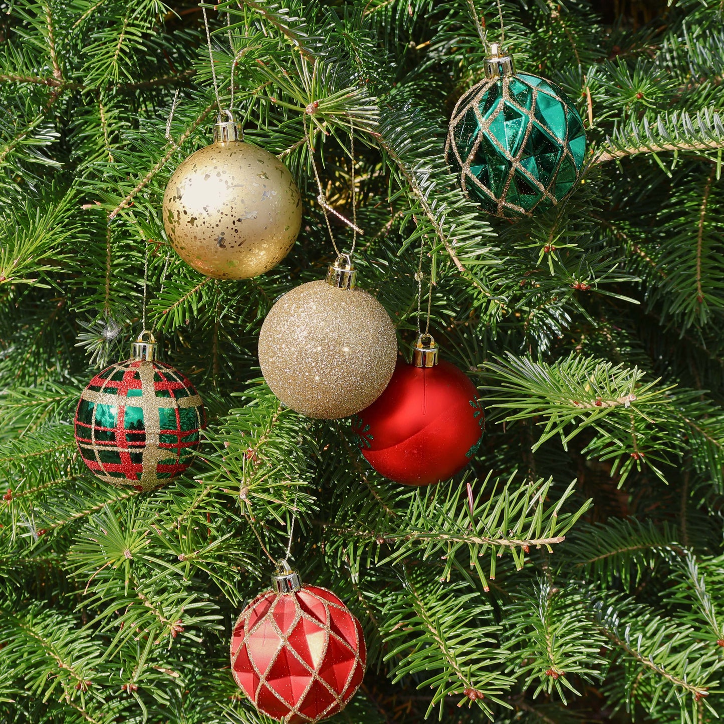 Christmas Tree Ornaments – Shatterproof, 60mm