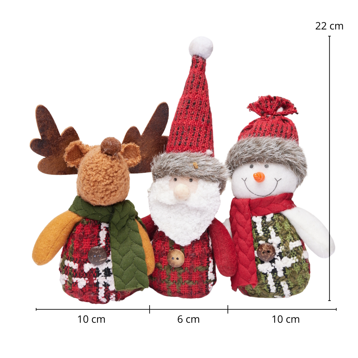 Christmas Plush Decorations – 22cm
