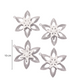 Hanging Star Ornament – Glitter, 10cm